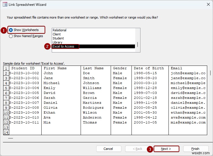 ฐานข้อมูล Master Excel:ประเภท เทมเพลต และการสร้างอย่างง่าย 