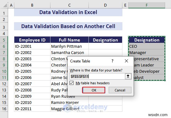 ความเชี่ยวชาญในการตรวจสอบความถูกต้องของข้อมูล Excel:คำแนะนำทีละขั้นตอนที่ครอบคลุม 