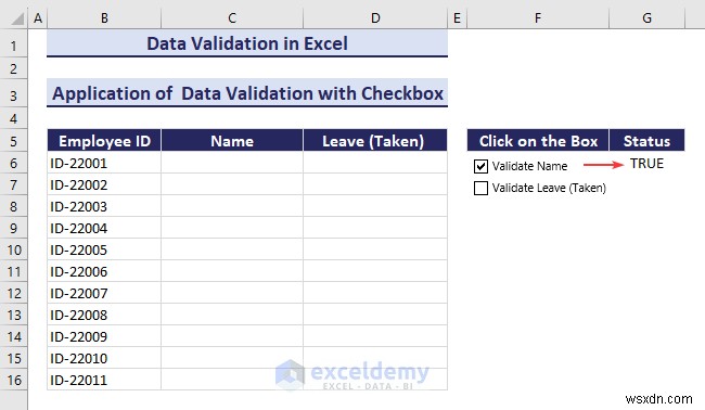 ความเชี่ยวชาญในการตรวจสอบความถูกต้องของข้อมูล Excel:คำแนะนำทีละขั้นตอนที่ครอบคลุม 