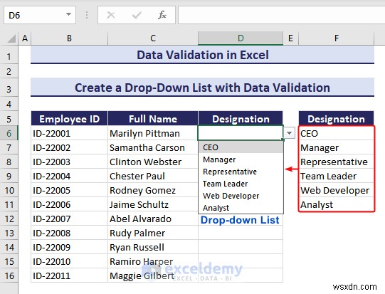 ความเชี่ยวชาญในการตรวจสอบความถูกต้องของข้อมูล Excel:คำแนะนำทีละขั้นตอนที่ครอบคลุม 