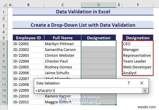 ความเชี่ยวชาญในการตรวจสอบความถูกต้องของข้อมูล Excel:คำแนะนำทีละขั้นตอนที่ครอบคลุม 