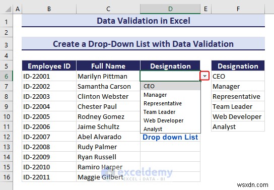 ความเชี่ยวชาญในการตรวจสอบความถูกต้องของข้อมูล Excel:คำแนะนำทีละขั้นตอนที่ครอบคลุม 