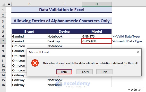 ความเชี่ยวชาญในการตรวจสอบความถูกต้องของข้อมูล Excel:คำแนะนำทีละขั้นตอนที่ครอบคลุม 