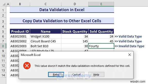ความเชี่ยวชาญในการตรวจสอบความถูกต้องของข้อมูล Excel:คำแนะนำทีละขั้นตอนที่ครอบคลุม 