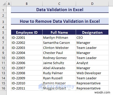 ความเชี่ยวชาญในการตรวจสอบความถูกต้องของข้อมูล Excel:คำแนะนำทีละขั้นตอนที่ครอบคลุม 