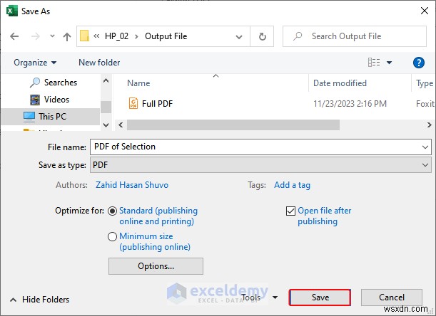 ส่งออกข้อมูล Excel ไปยังรูปแบบ DOC, PDF, CSV, XML และ vCard ได้อย่างง่ายดาย