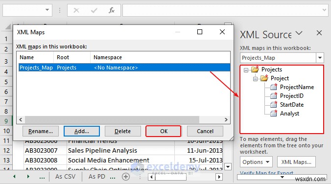 ส่งออกข้อมูล Excel ไปยังรูปแบบ DOC, PDF, CSV, XML และ vCard ได้อย่างง่ายดาย