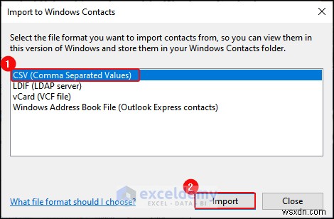 ส่งออกข้อมูล Excel ไปยังรูปแบบ DOC, PDF, CSV, XML และ vCard ได้อย่างง่ายดาย