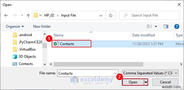 ส่งออกข้อมูล Excel ไปยังรูปแบบ DOC, PDF, CSV, XML และ vCard ได้อย่างง่ายดาย
