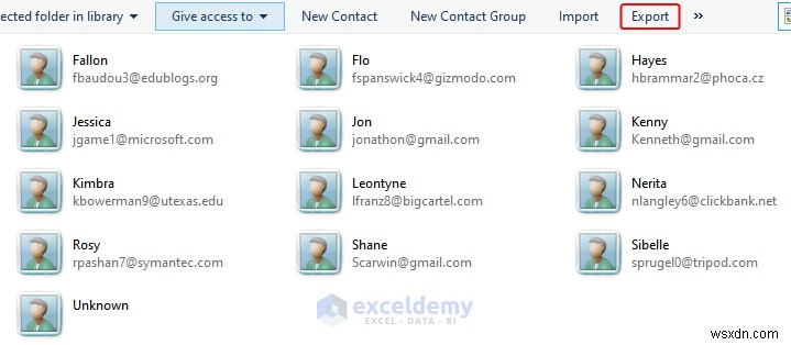 ส่งออกข้อมูล Excel ไปยังรูปแบบ DOC, PDF, CSV, XML และ vCard ได้อย่างง่ายดาย
