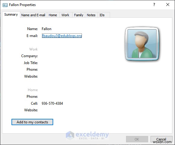 ส่งออกข้อมูล Excel ไปยังรูปแบบ DOC, PDF, CSV, XML และ vCard ได้อย่างง่ายดาย
