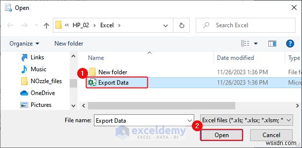 ส่งออกข้อมูล Excel ไปยังรูปแบบ DOC, PDF, CSV, XML และ vCard ได้อย่างง่ายดาย