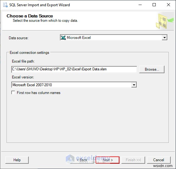 ส่งออกข้อมูล Excel ไปยังรูปแบบ DOC, PDF, CSV, XML และ vCard ได้อย่างง่ายดาย