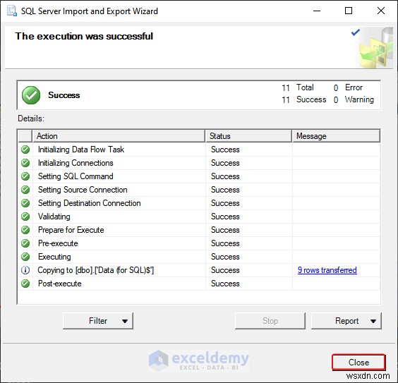 ส่งออกข้อมูล Excel ไปยังรูปแบบ DOC, PDF, CSV, XML และ vCard ได้อย่างง่ายดาย