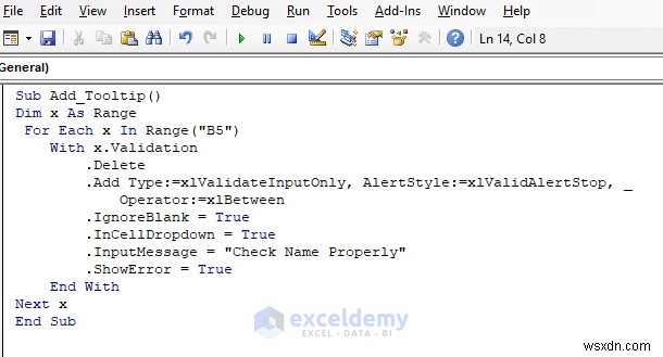 สร้างคำแนะนำเครื่องมือโฮเวอร์ใน Excel:3 เทคนิคง่ายๆ 