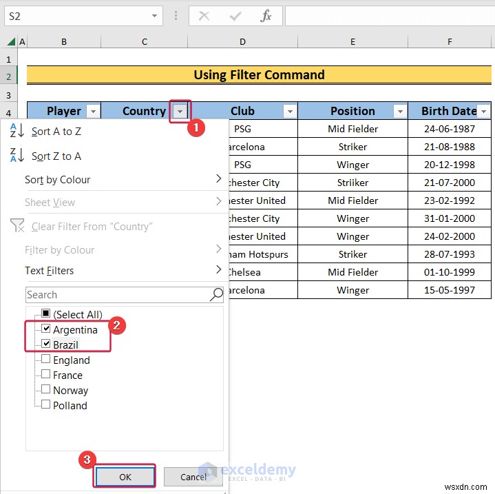 ความเชี่ยวชาญในการกรอง Excel:ตัวกรองอัตโนมัติและตัวกรองขั้นสูง 