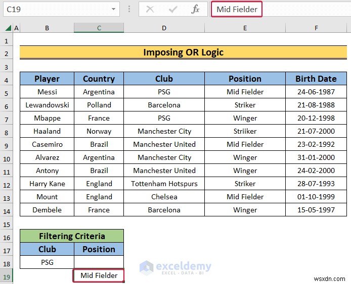 ความเชี่ยวชาญในการกรอง Excel:ตัวกรองอัตโนมัติและตัวกรองขั้นสูง 