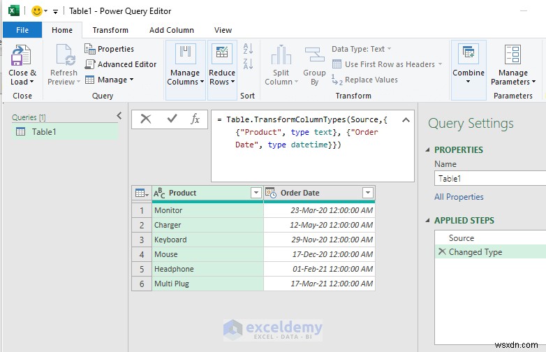 ฟังก์ชันวันที่ของ Power Query หลักใน Excel:3 ตัวอย่างที่เป็นประโยชน์ 