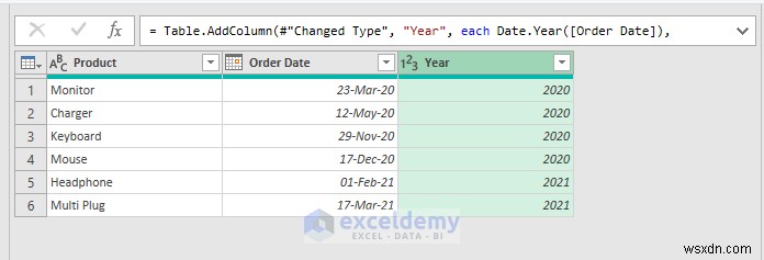 ฟังก์ชันวันที่ของ Power Query หลักใน Excel:3 ตัวอย่างที่เป็นประโยชน์ 