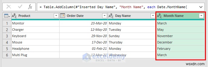 ฟังก์ชันวันที่ของ Power Query หลักใน Excel:3 ตัวอย่างที่เป็นประโยชน์ 