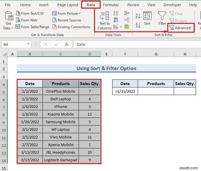 ตัวกรองขั้นสูงของ Master Excel:สองวิธีที่พิสูจน์แล้วในการกรองข้อมูลตามช่วงวันที่