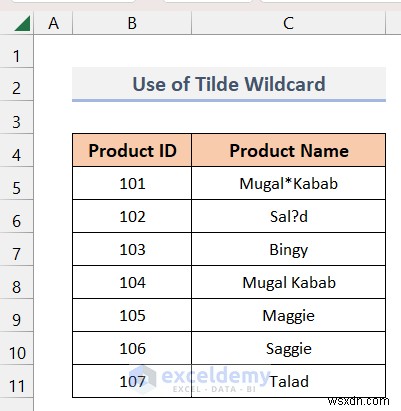 ตัวกรองขั้นสูงของ Excel ขั้นสูงพร้อมไวลด์การ์ด:การเรียงลำดับข้อมูลที่แม่นยำทำได้ง่าย 