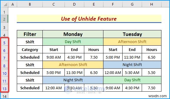 คู่มือฉบับย่อ:ลบตัวกรองขั้นสูงใน Excel ด้วย 5 วิธีง่ายๆ 