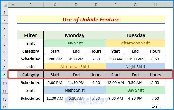คู่มือฉบับย่อ:ลบตัวกรองขั้นสูงใน Excel ด้วย 5 วิธีง่ายๆ 