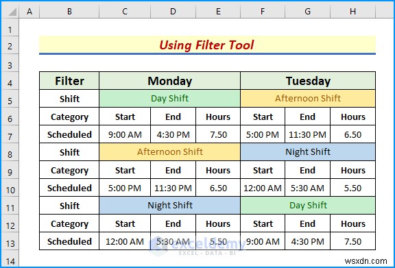 คู่มือฉบับย่อ:ลบตัวกรองขั้นสูงใน Excel ด้วย 5 วิธีง่ายๆ 
