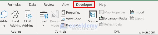 เพิ่มปุ่มตัวเลือกใน Excel โดยไม่มีมาโคร:แทรก, คัดลอก, จัดกลุ่มและลบคำแนะนำ 