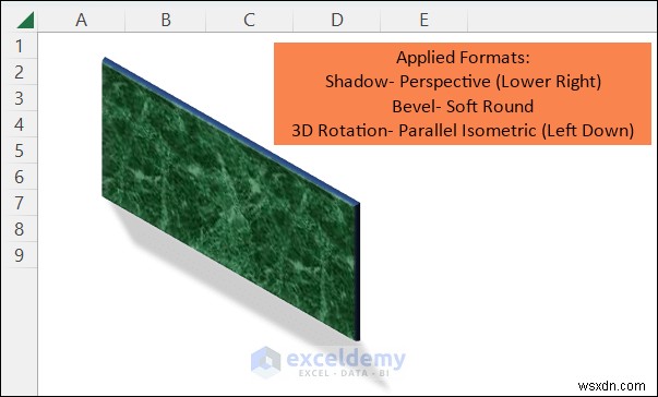 การวาดภาพ 3 มิติระดับปรมาจารย์ใน Excel:3 ตัวอย่างที่เป็นประโยชน์สำหรับการนำเสนอข้อมูลภาพ 