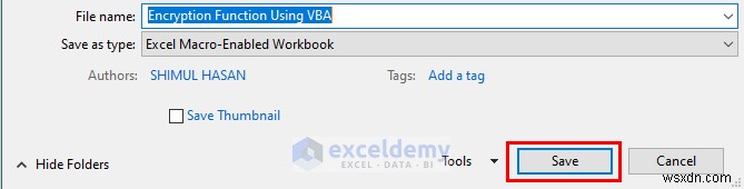 คำแนะนำทีละขั้นตอนในการสร้างฟังก์ชันการเข้ารหัสใน Excel 
