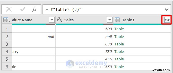Excel Full Outer Join:บทช่วยสอน Power Query ทีละขั้นตอน 
