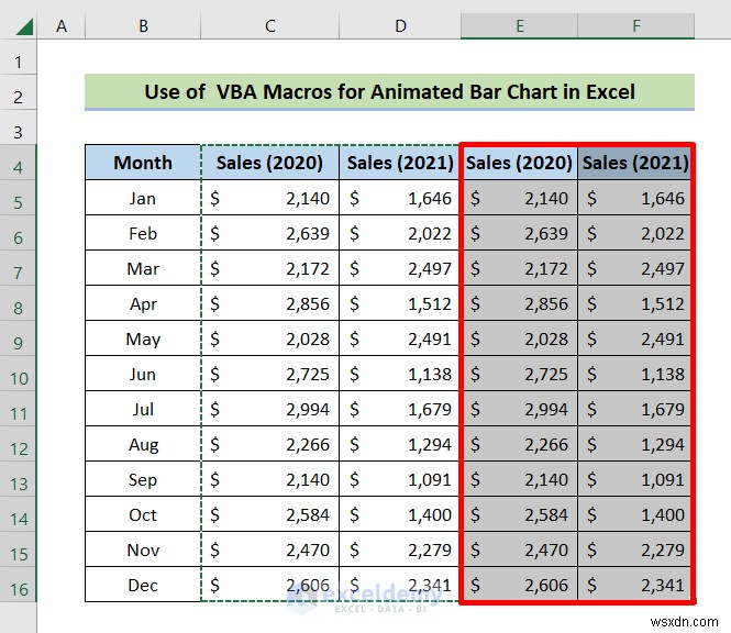 สร้างการแข่งขันแผนภูมิแท่งแบบเคลื่อนไหวแบบไดนามิกใน Excel – คำแนะนำทีละขั้นตอน 