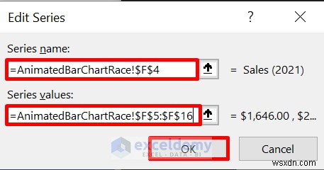 สร้างการแข่งขันแผนภูมิแท่งแบบเคลื่อนไหวแบบไดนามิกใน Excel – คำแนะนำทีละขั้นตอน 