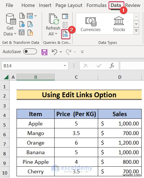 การเรียนรู้การเชื่อมต่อข้อมูลภายนอกใน Excel:5 เทคนิคสำคัญ 