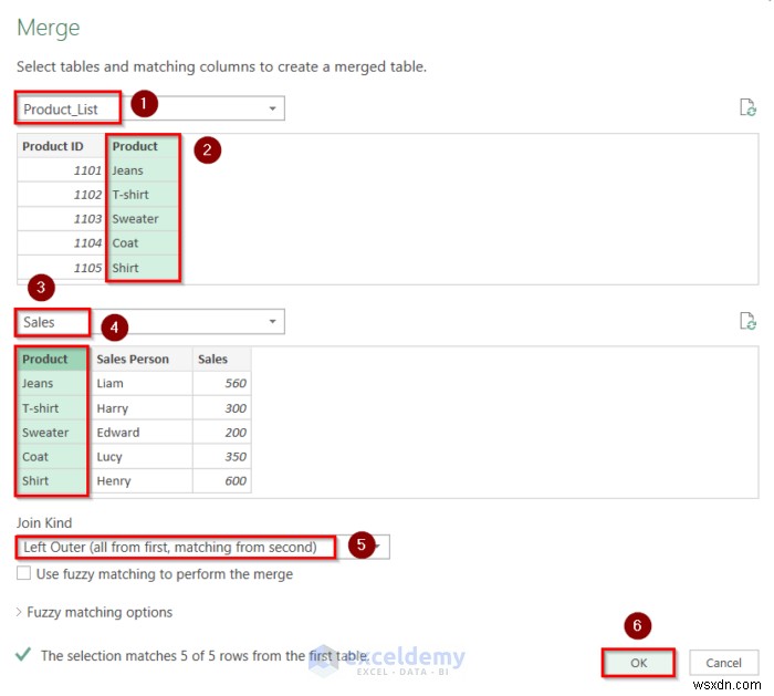 Master Excel Left Join:3 วิธีการที่ได้รับการพิสูจน์แล้วด้วย Power Query และเครื่องมือตาราง 