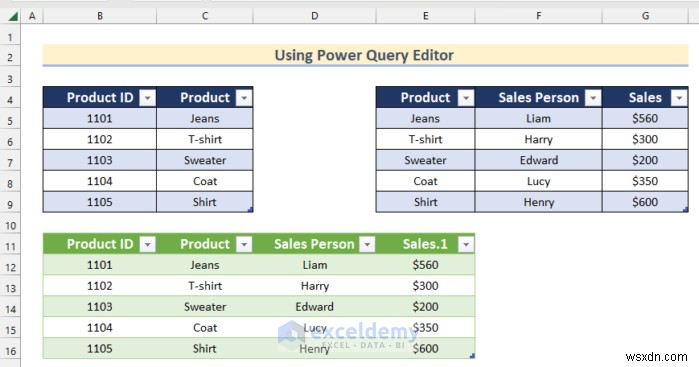 Master Excel Left Join:3 วิธีการที่ได้รับการพิสูจน์แล้วด้วย Power Query และเครื่องมือตาราง 