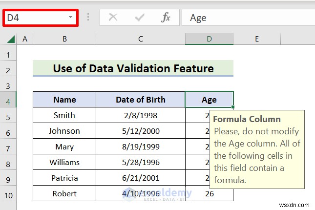 สร้างคำแนะนำเครื่องมือแบบไดนามิกใน Excel:บทช่วยสอนทีละขั้นตอน