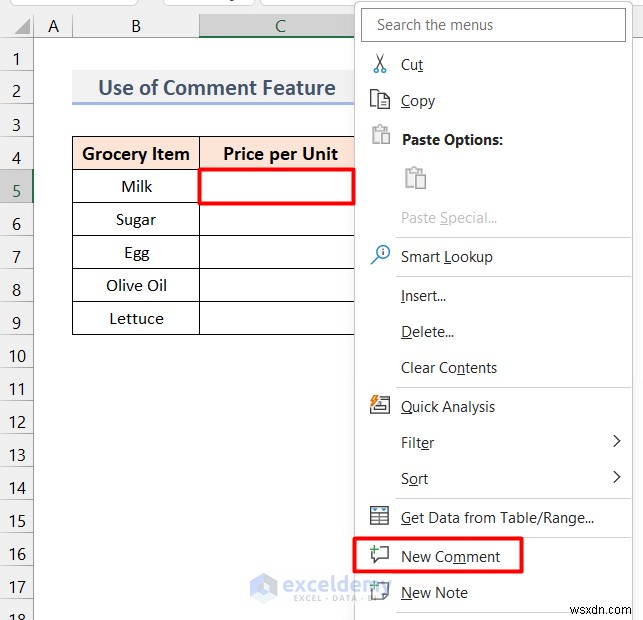 เพิ่มคำแนะนำเครื่องมือเซลล์ใน Excel:3 วิธีง่ายๆ เพื่อคำแนะนำผู้ใช้ที่ดียิ่งขึ้น 