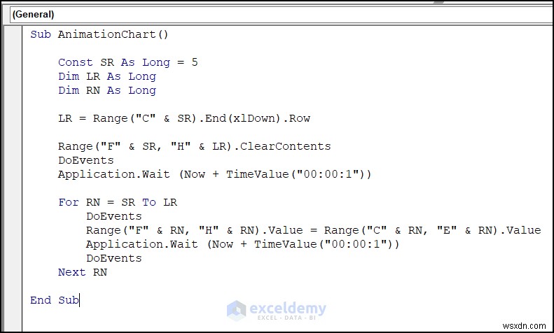 สร้างแผนภูมิการขายแบบเคลื่อนไหวใน Excel – คำแนะนำทีละขั้นตอน