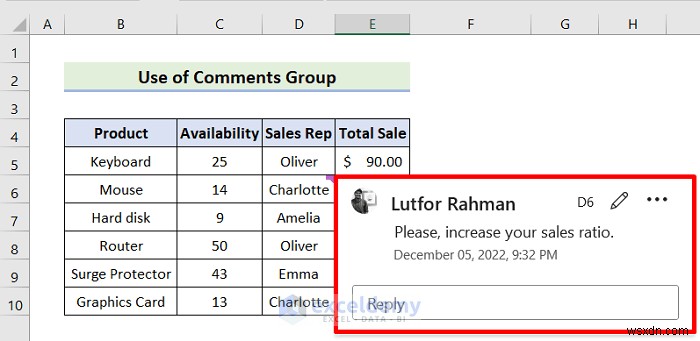 ความคิดเห็นแบบลอยตัวหลักใน Excel:3 วิธีง่าย ๆ สำหรับการล้างบันทึกย่อช่วยเตือน