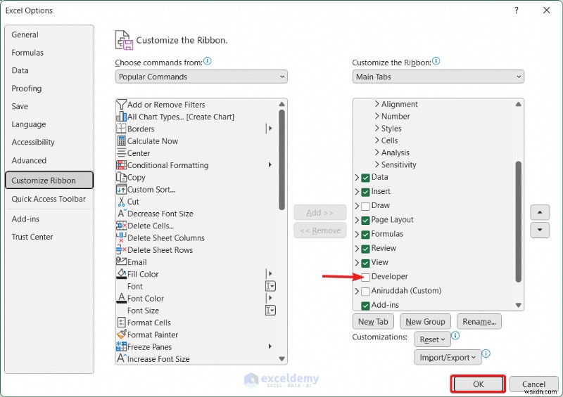 เพิ่มตัวเลือกวันที่ลงใน Excel 64 บิต:คำแนะนำทีละขั้นตอน 