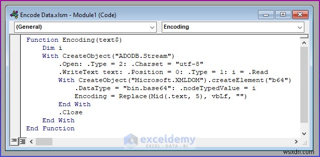 คำแนะนำทีละขั้นตอนในการเข้ารหัสข้อมูลใน Excel โดยใช้ VBA