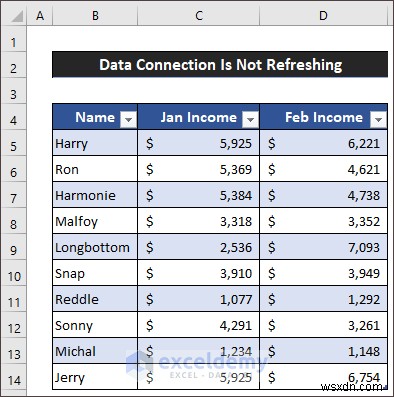 แก้ไขปัญหาการรีเฟรชการเชื่อมต่อข้อมูล Excel – 3 วิธีแก้ไขที่ได้รับการพิสูจน์แล้ว 