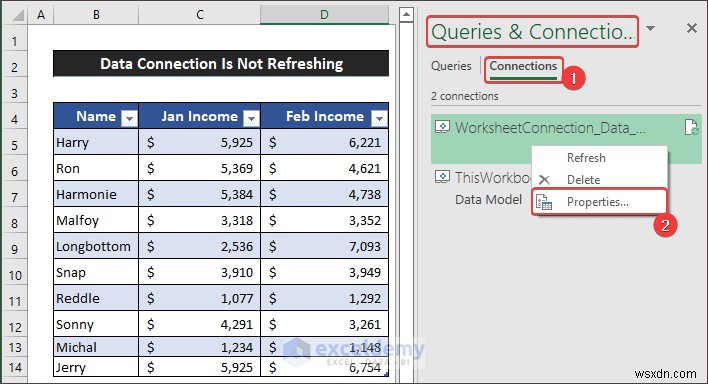 แก้ไขปัญหาการรีเฟรชการเชื่อมต่อข้อมูล Excel – 3 วิธีแก้ไขที่ได้รับการพิสูจน์แล้ว 