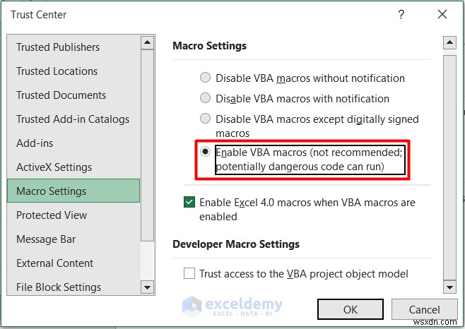 แก้ไขปัญหามาโครของ Excel:3 โซลูชั่นที่ได้รับการพิสูจน์แล้วเพื่อให้มาโครทำงาน 