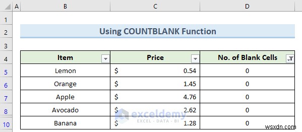 แก้ไขตัวกรอง Excel หยุดที่แถวว่าง - 4 วิธีแก้ปัญหาด่วน 