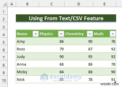 แก้ไขไฟล์ CSV ใน Excel:3 เทคนิคที่ได้รับการพิสูจน์แล้ว 