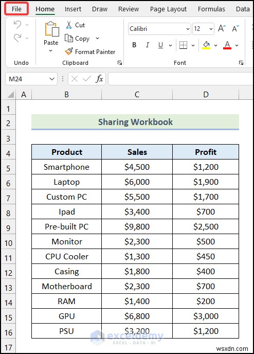 แก้ไขตัวเลือกสมุดงานเลิกแชร์สีเทาใน Excel - วิธีแก้ปัญหาที่ง่ายและรวดเร็ว 
